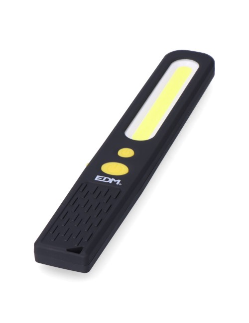 Linterna de trabajo spot 3 w / cob 5 w, medida 37 x 16 x 241 mm