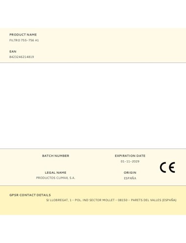 Filtro 755-756 a1
