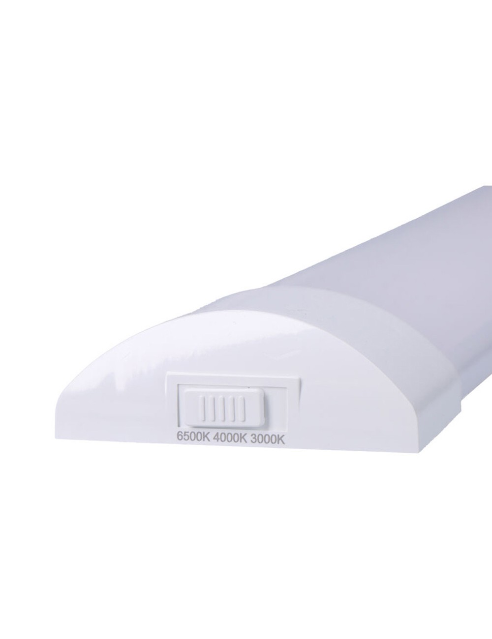 Regleta led 40 w temperatura de luz variable 6500 k / 4000 k / 3000 k, 3cct, 4265 lm, 120 x 2,6 x 7,4 cm