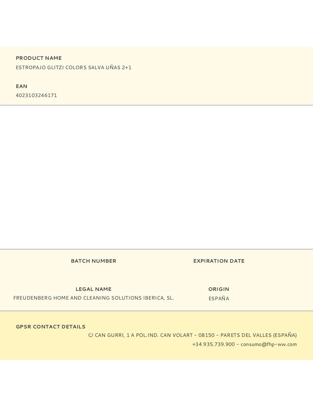 Estropajo glitzi colors salva uñas 2+1