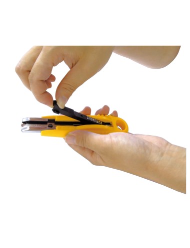 Cúter sk-4 de seguridad con cuchilla trapezoidal de 17,5 mm