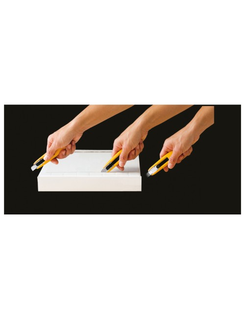 Cúter de seguridad sk-7 auto-replegable con cuchilla de 12 mm