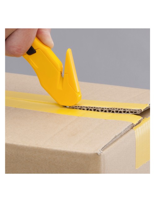 Cúter sk-10 de seguridad con cuchilla oculta rectangular de 17,8 mm