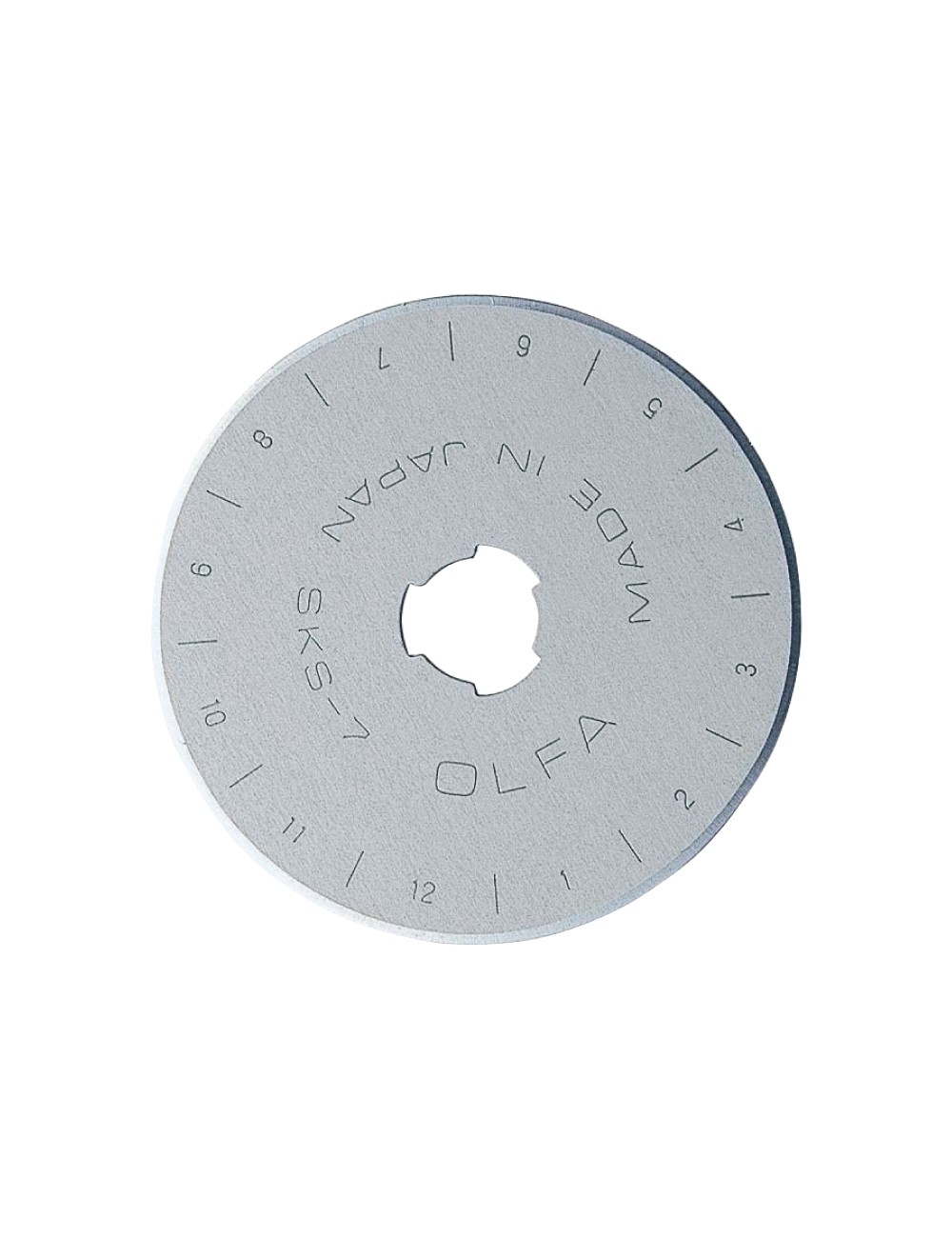 Cuchilla circular rb45-1 plateada 45 x 0,3 mm