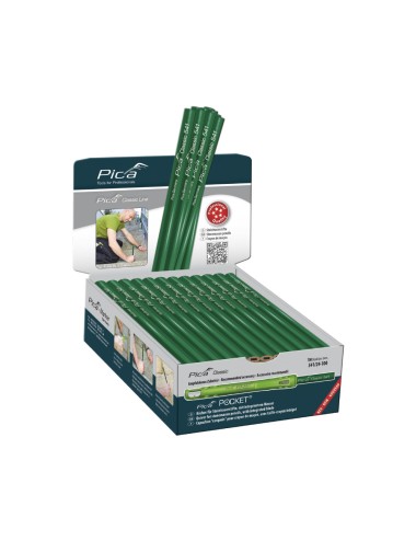 Lápiz de albañil perfil ovalado