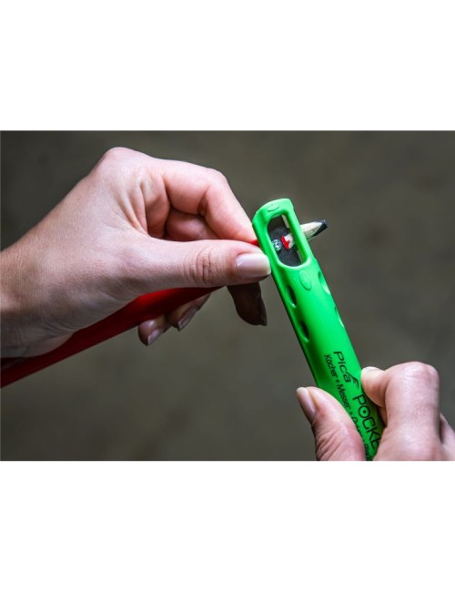 Funda pocket y sacapuntas lápices