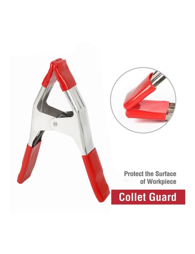 Pinza de resorte de acero 75 mm