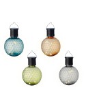Bombilla decorativa solar. colores surtidos