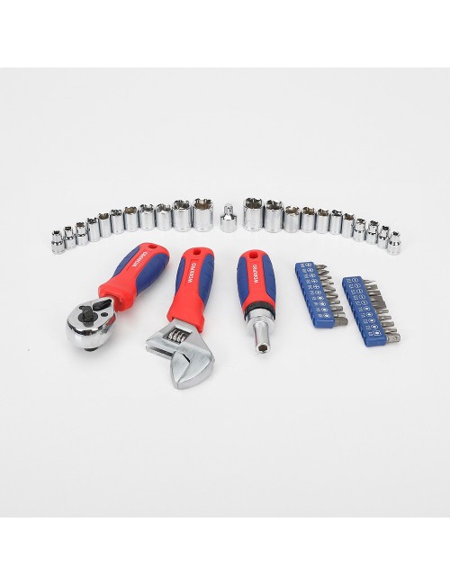 Conjunto de herramientas cortas de 46 piezas