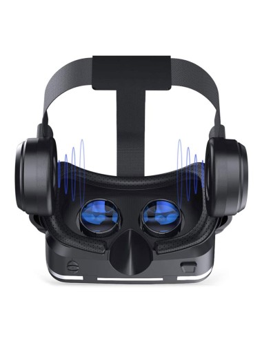 Gafas de realidad virtual 3d con audio