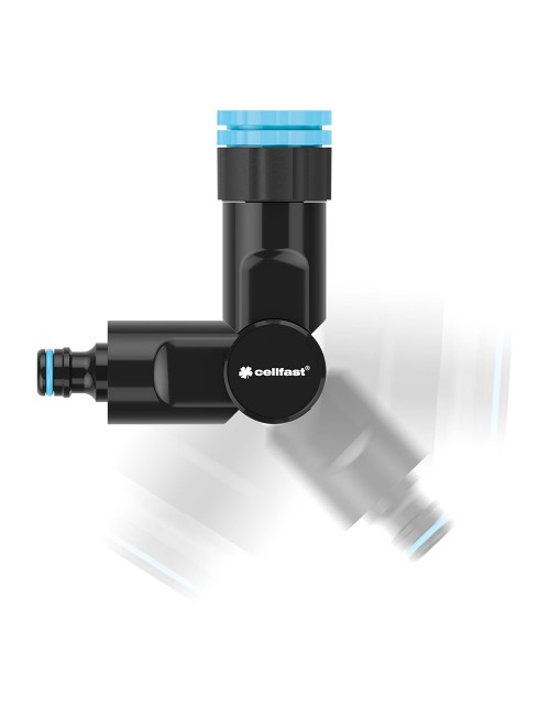 Conector angulo multiple roscado hembra ergo 1/2" - 3/4" - 1"