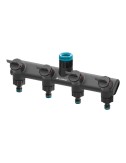 Distribuidor de 4 vías ergo 1/2", 3/4" y 1"