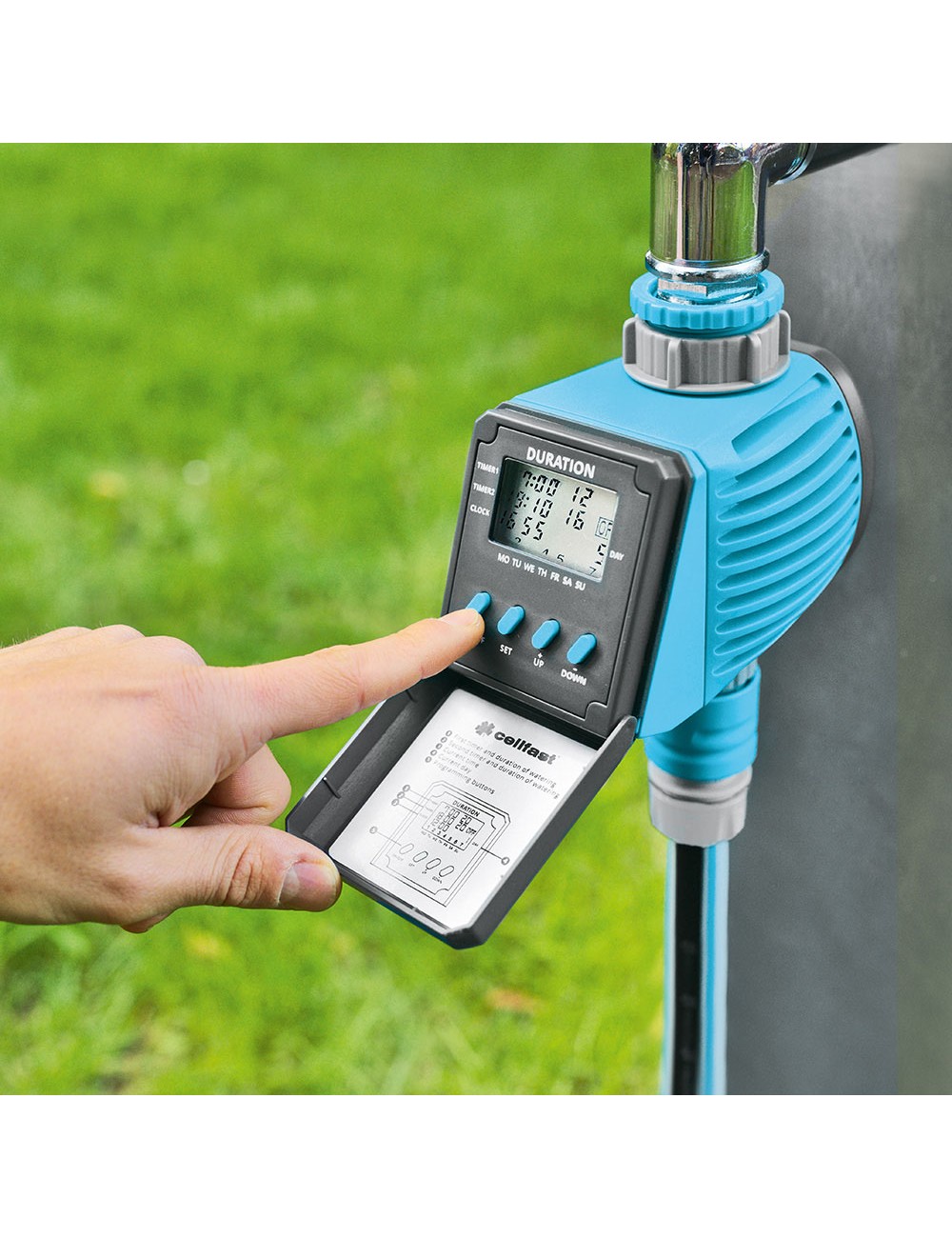 Programador de riego digital ideal, g3/4" - g1"