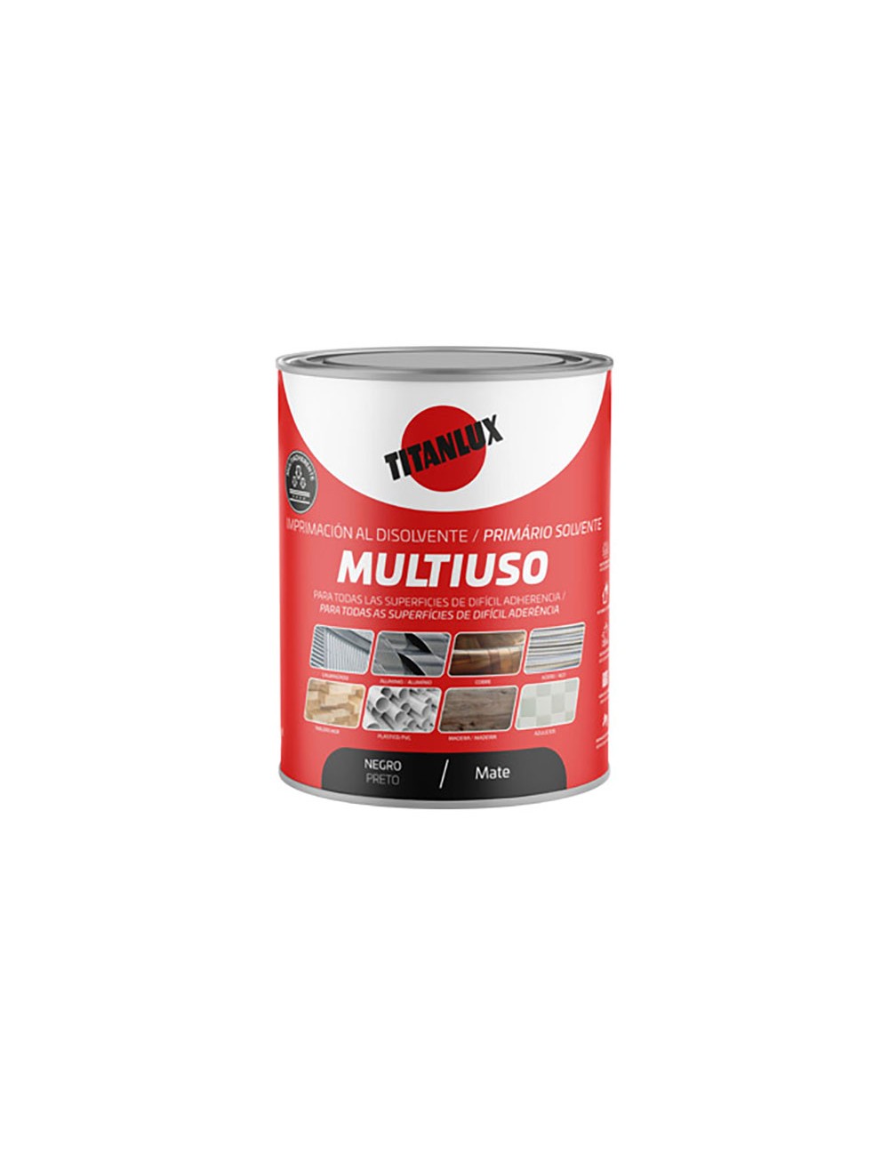 Imprimación multiuso negro mate 750 ml