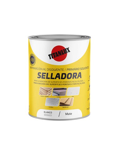 Selladora imprimación al disolvente blanco mate 750 ml