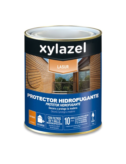 Lasur decorativo al agua incoloro satinado 750 ml