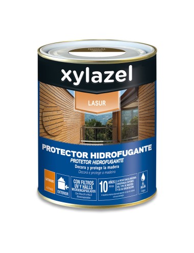 Lasur decorativo al agua nogal satinado 750 ml