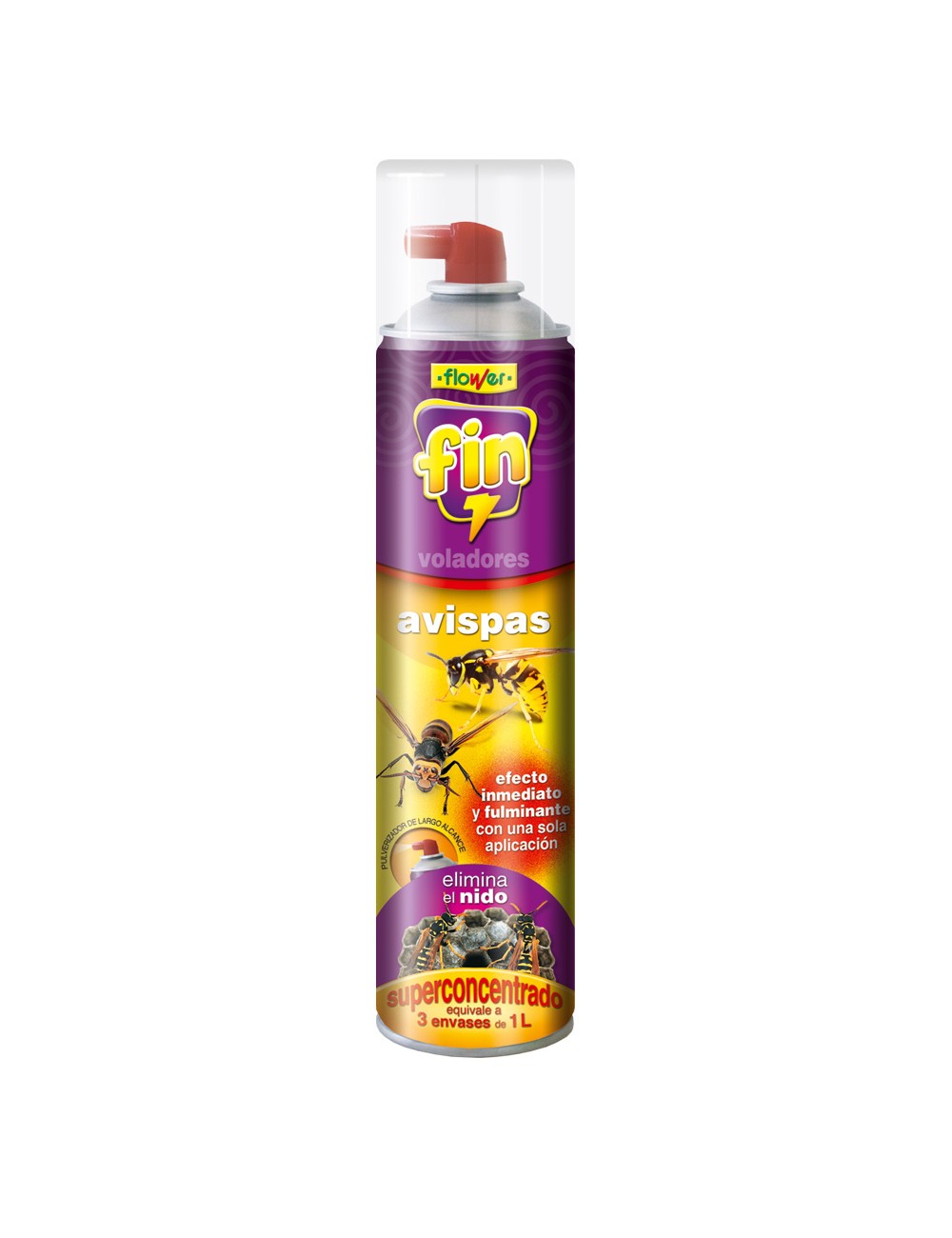 Insecticida fin avispas 600 ml