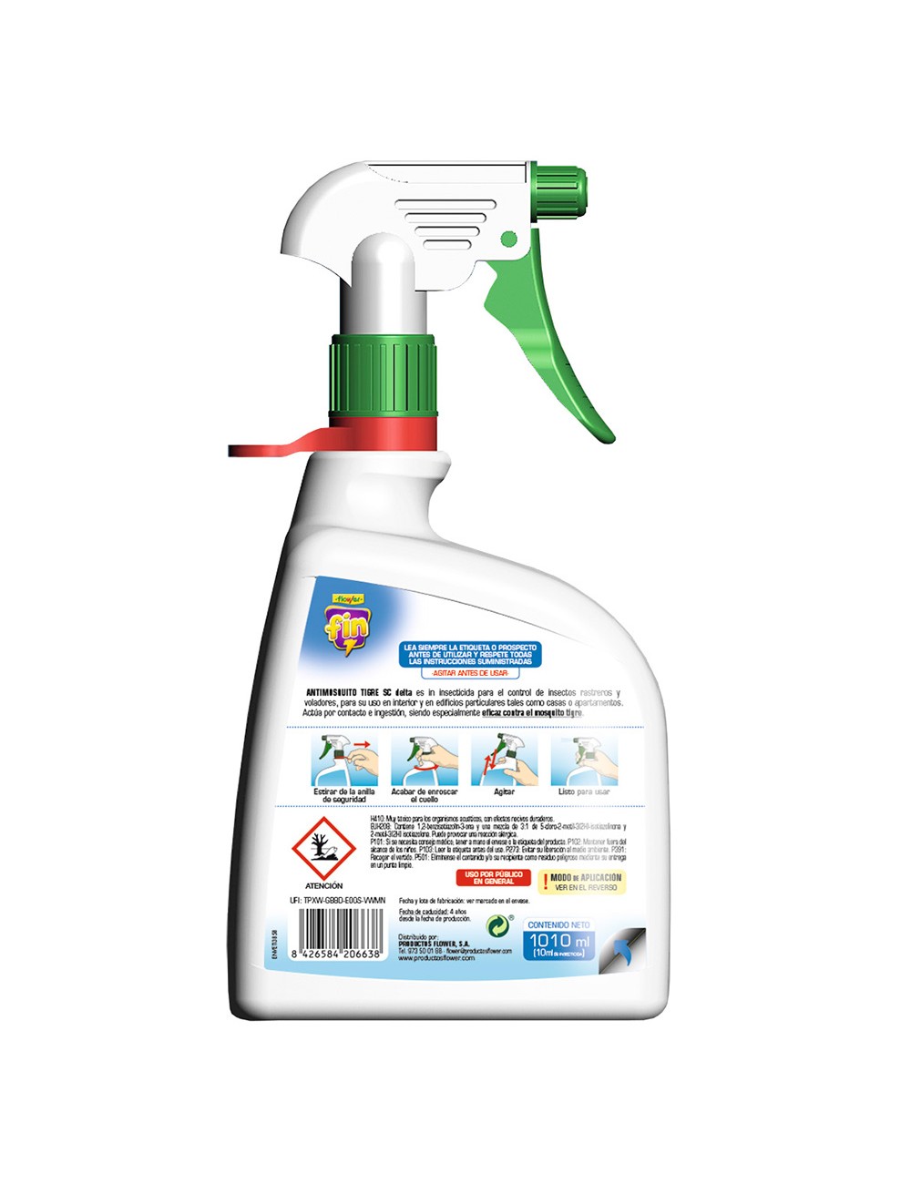 Fin mosquito tigre 1010 ml