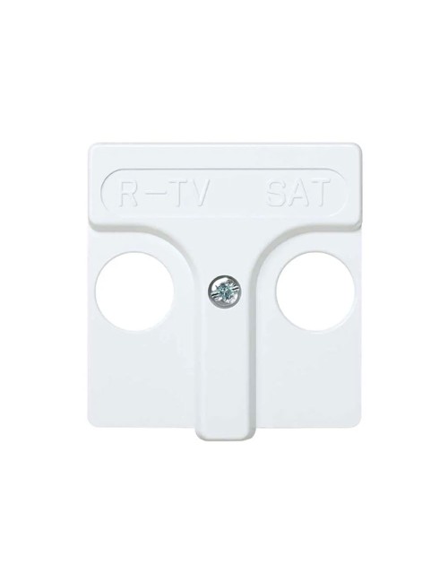 Tapa tv-radio-sat serie 27 blanco