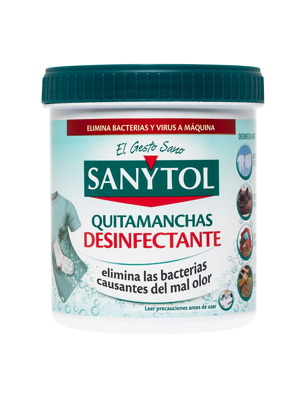 Quita manchas desinfectante en polvos 450 g