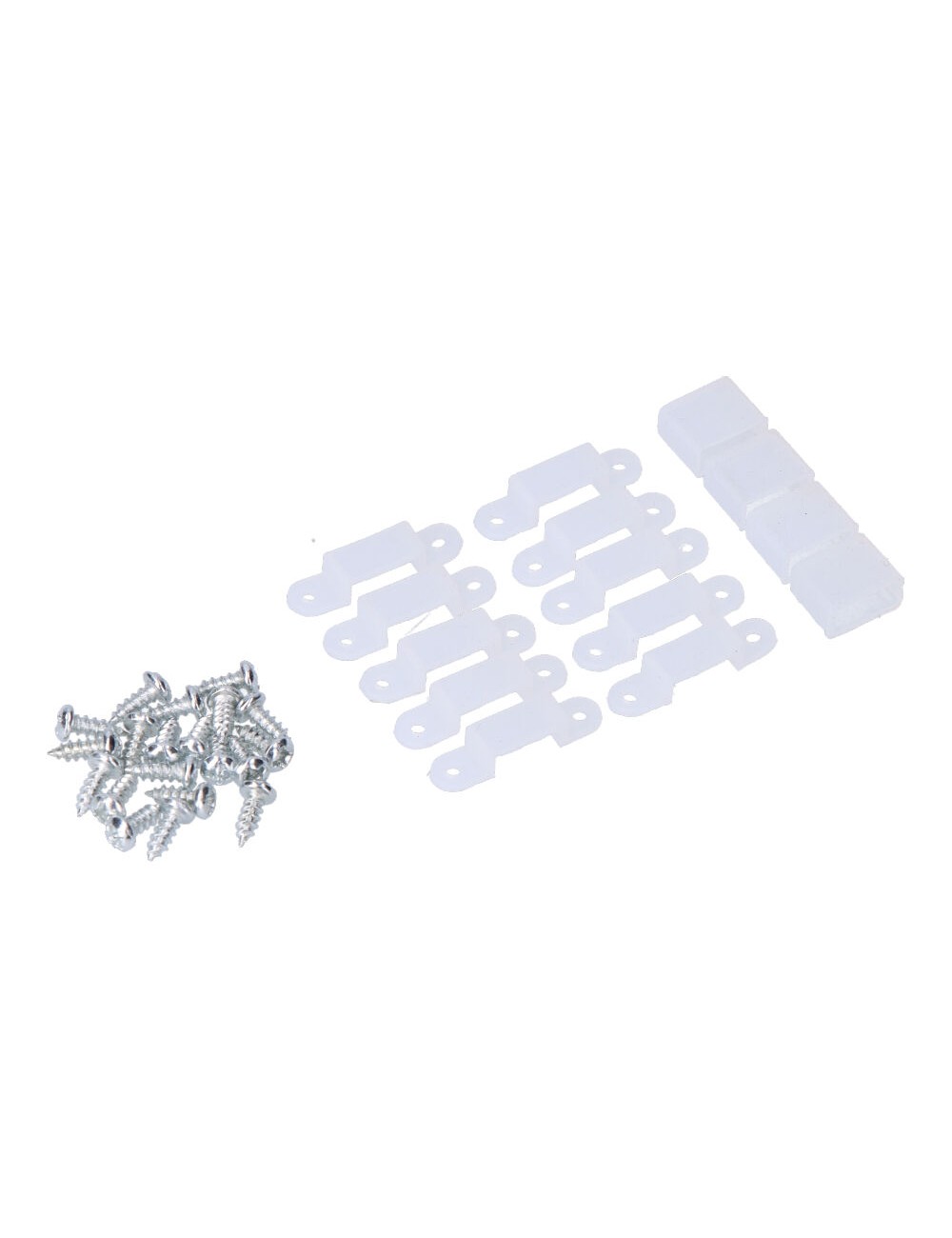 Tira led adhesiva 4.000k 8 w/m 100 lm/w 24 v dc ip65, 5 m x 10 mm luz dia