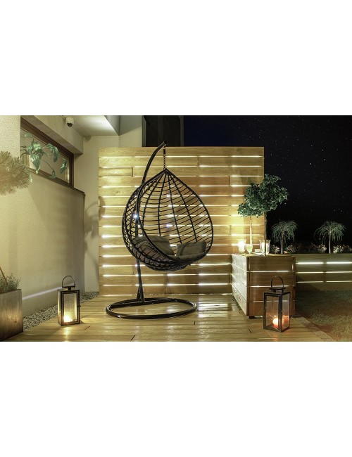 Tira led adhesiva 6.400 k 8 w/m 100 lm/w 24 v dc ip65, 5 m x 10 mm luz fria