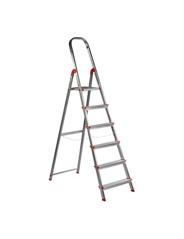 Escalera unica 6 peldaños 122 cm