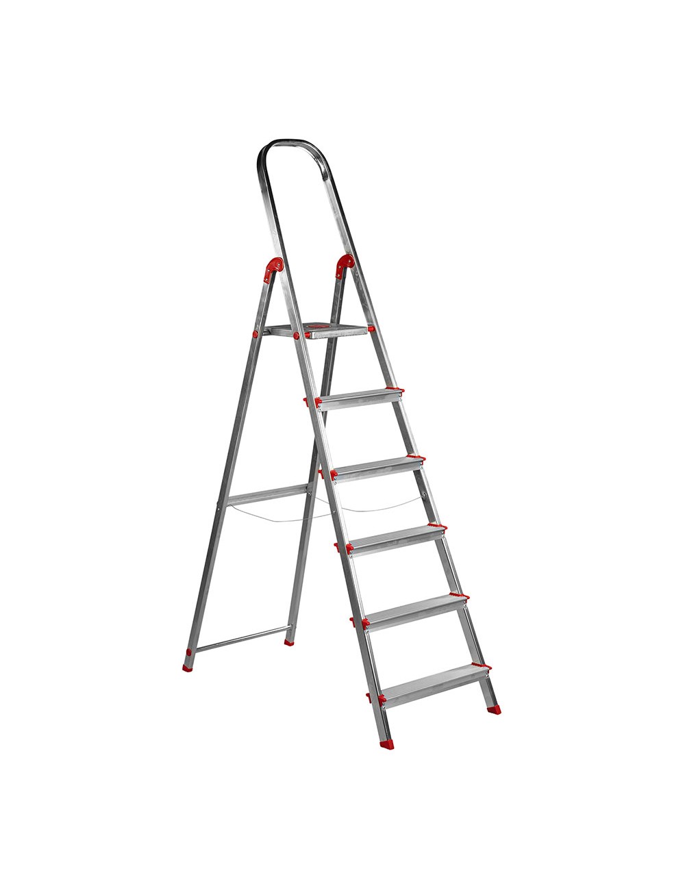 Escalera unica 6 peldaños 122 cm