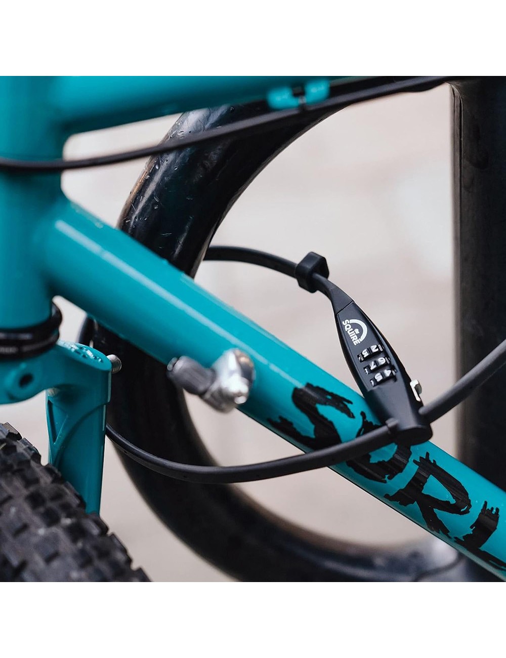 Brida de acero con combinacion, azul, 450 mm