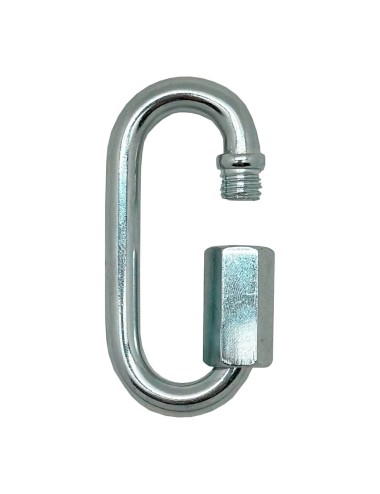 Eslabón rápido esl01, acero galvanizado, 4 mm. 2 unidades