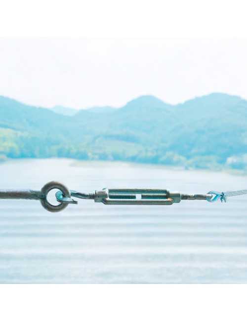 Tensor gancho-anilla din-1480 tns01, acero galvanizado, m6