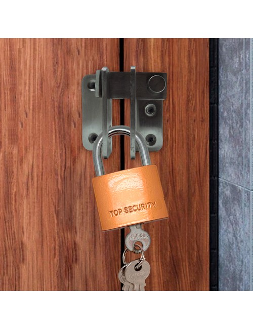 Candado de arco normal basic cn17, latón, 50 mm