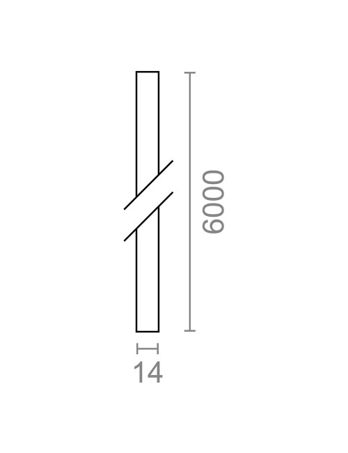 Cinta persiana pr26, blanco con moteado negro, 14 mm x 6 m