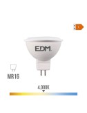 Bombilla dicroica led mr16 8 w 780 lm 4000 k luz día 120° ø5 x 5 cm