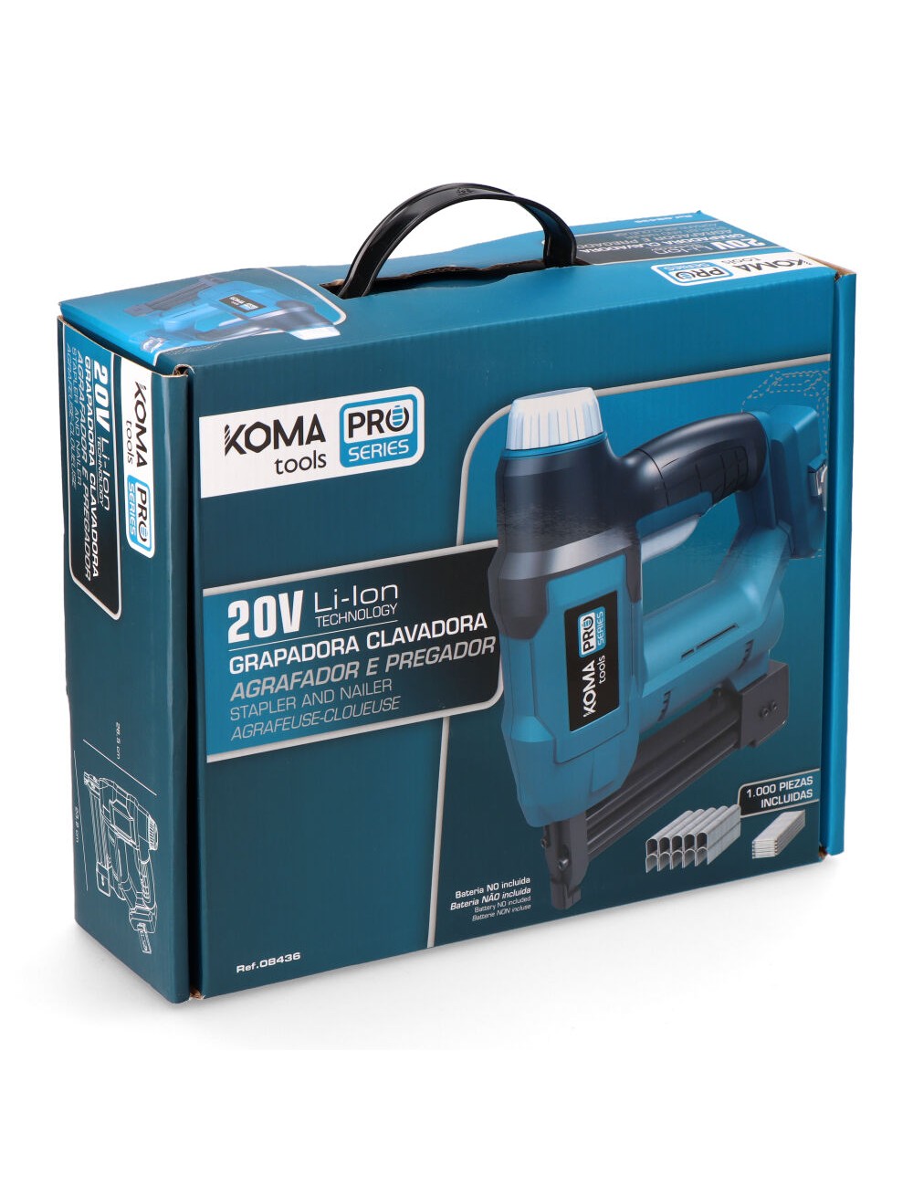 Grapadora clavadora 20 v (sin bateria ni cargador)