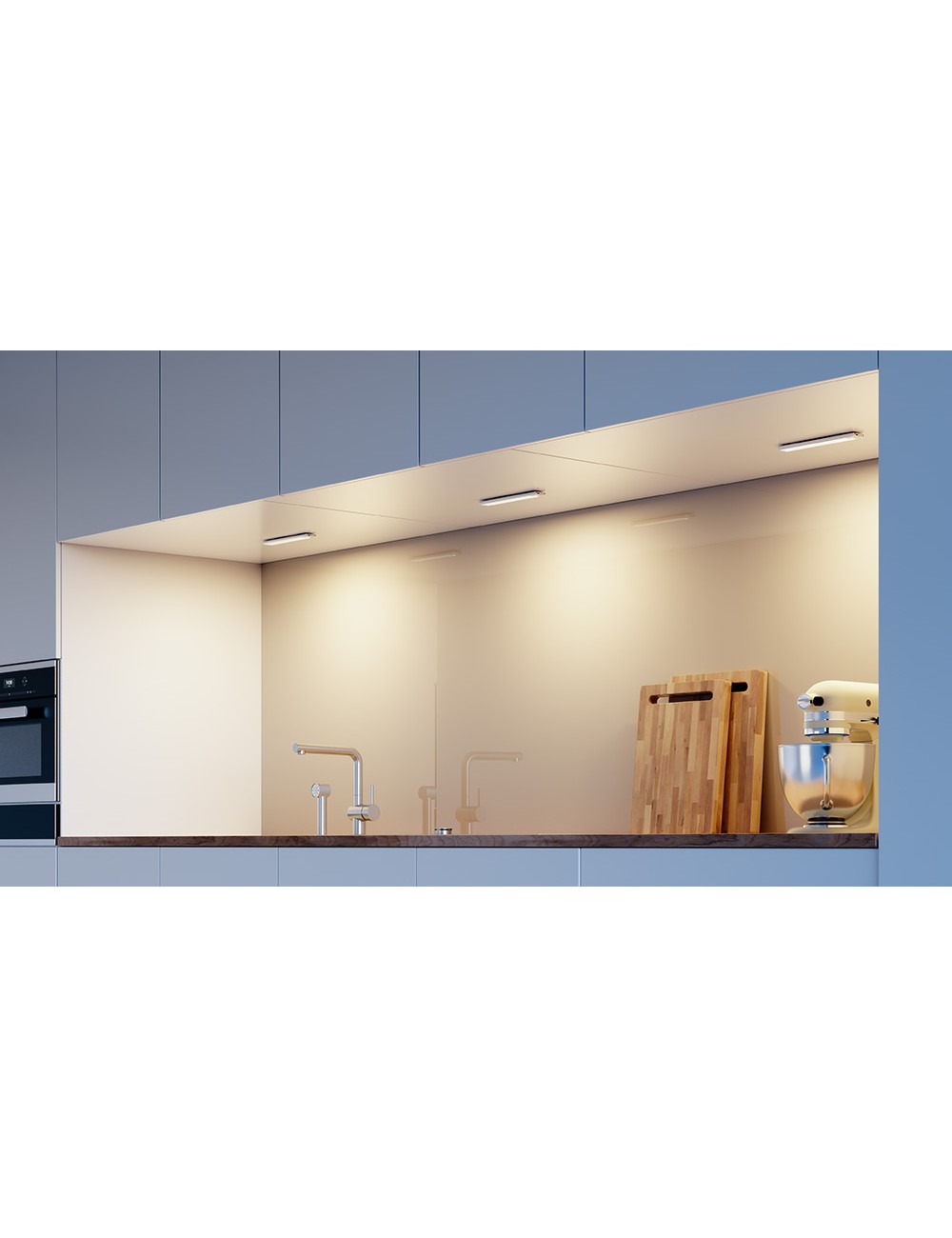 Piloto de noche con sensor de movimiento alargado