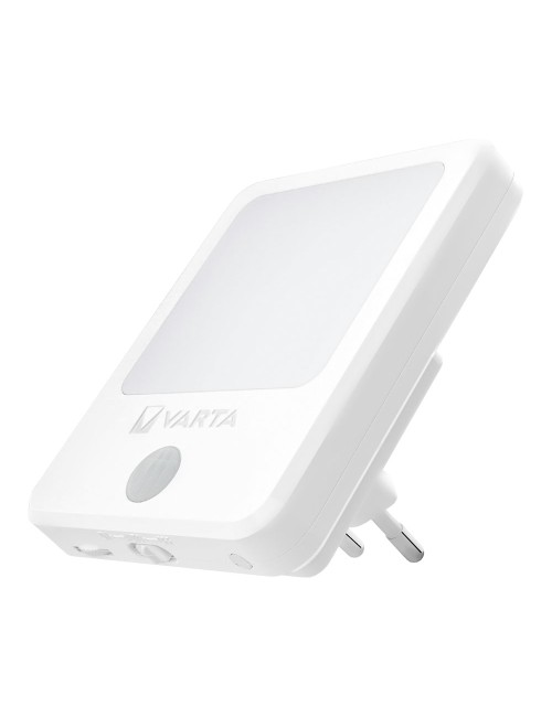 Piloto de noche con sensor de movimiento y enchufe