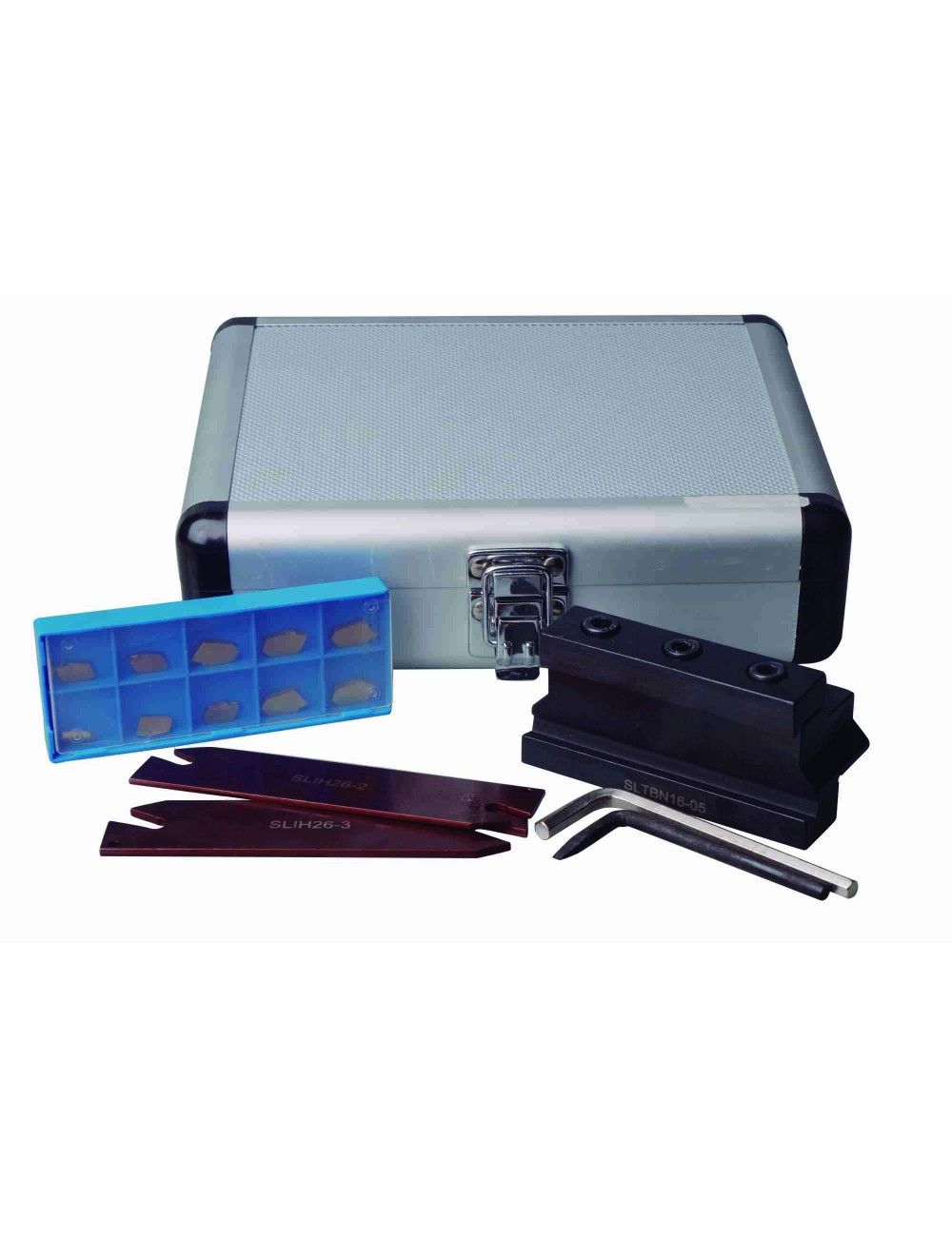 Set 2 cuchillas tronzar 16-05 (porta SLTBN 16-05+lamina SLIH 26-2+Lamina SLIH26-3+5 Insertos GTN2+Insertos GTN3)