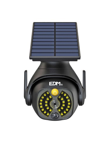 Cámara simulada con aplique solar