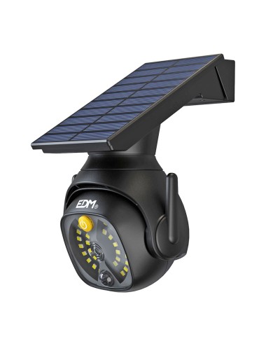 Cámara simulada con aplique solar