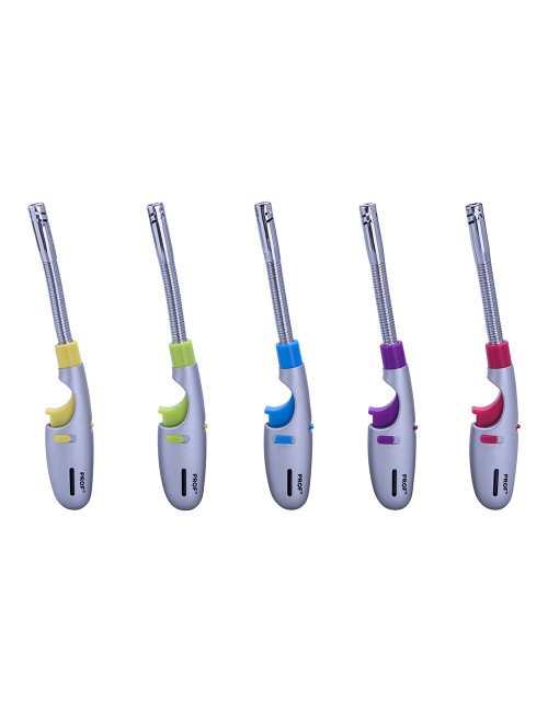 Encendedor electrónico recargable, flexible, colores surtidos