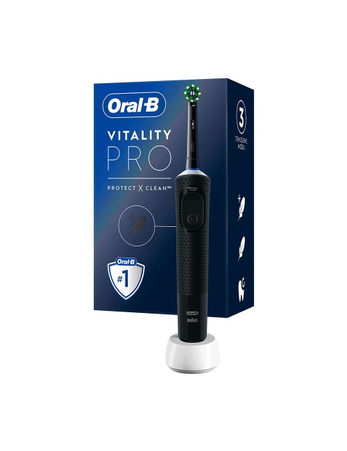 Cepillo de dientes eléctrico vitality pro negro