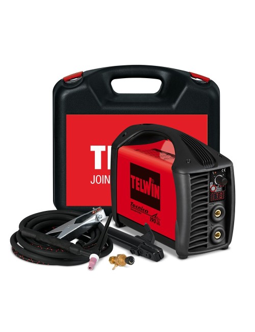 SOLDADORA INVERTER TECNICA TIG 190 DC-LIFT VRD TECNICA TIG 190 DC-LIFT + KIT MMA\TIG+ MALETA