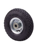 Rueda neumática con nucleo metálico y rodamiento de bolas, carga máx. 175 kg, ø 26 cm
