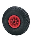Rueda impinchable con nucleo poliamix y eje de rodillos, carga máx. 100 kg, ø 26 cm