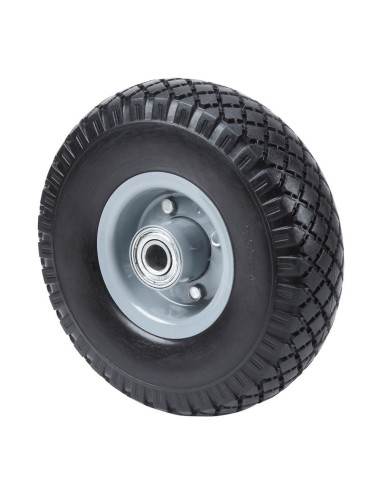 Rueda impinchable con nucleo metálico y rodamiento de bolas, carga máx. 100 kg, ø 26 cm