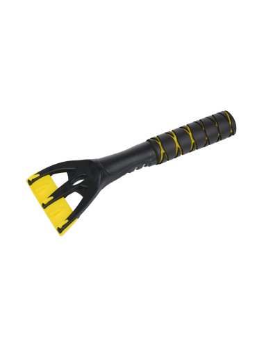 Rascador de hielo, negro y amarillo, 29 x 10,4 x 4,4 cm