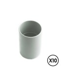 Manguito gris ø16 mm, 10 unidades