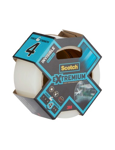 Cinta americana extremium 4, invisible, 48 mm x 20 m